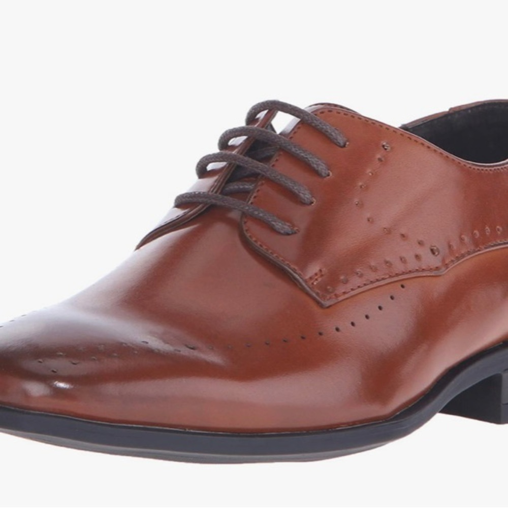 Stacy Adam’s Atwell Boys Dress shoes in Cognac